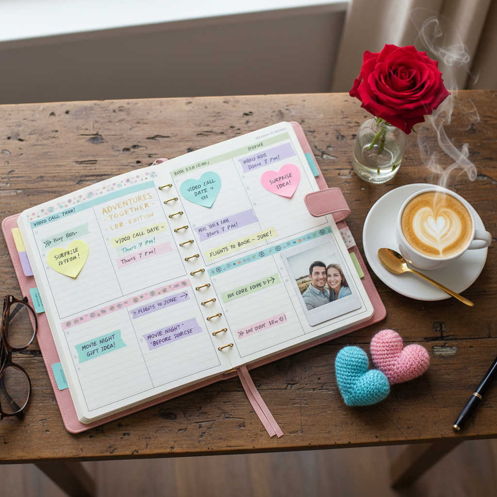 The Long Distance Love Pack – 4 Ebooks + 2 Relationship Planners.